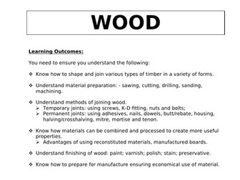 Materials Revision Notes - GCSE