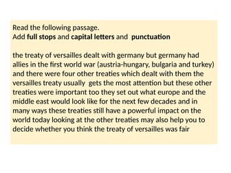 Lesson 5: What were the terms of the other treaties?