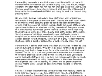 WAGOLL persuasion letter