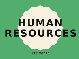AQA GCSE Business - HR Key Terms Test