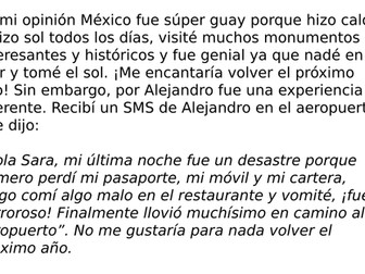 Holidays - tenses revision - 3 LESSONS