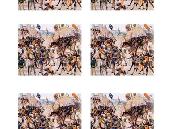 KS3 Hundred Years War Key Battles - 3 lessons (Crecy, Poitiers and Agincourt)