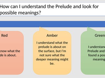 Extract from The Prelude - Wordsworth (2 Lessons - Eduqas Extract)