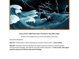 The Tempest Extract Questions