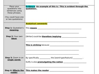 Differentiated PEA/PEE Planner