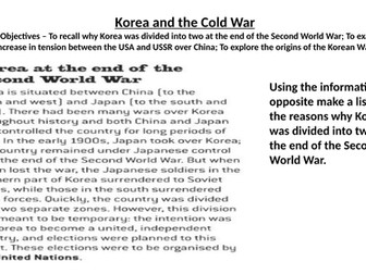 Korea and the Cold War - Lesson 3
