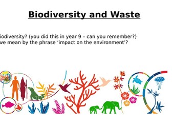Human Impacts on the Environment