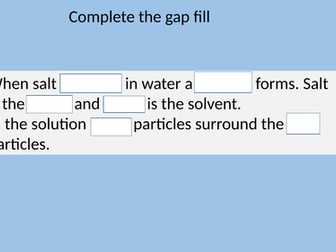 C2 2.3 Solubilty Activate book 2 low ability