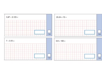 Year 6 Decimal SATs Questions