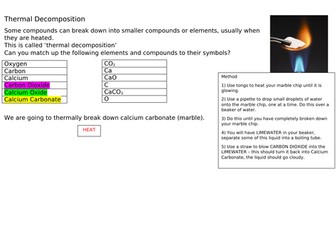 Thermal Decomposition (low ability)