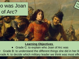 KS3 Joan of Arc lesson pack