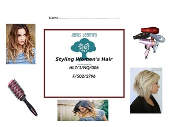 Styling women's hair