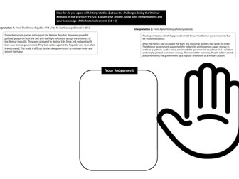 Historical Interpretation - Germany 1918-39