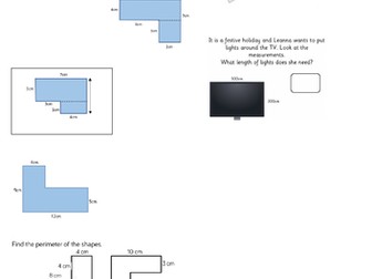 Perimeter of rectilinear shapes