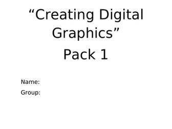 R082 DIGITAL GRAPHICS HOMEWORK PACK CREATIVE IMEDIA