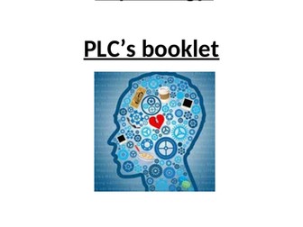 OCR GCSE 9-1  Psychology PLC booklet