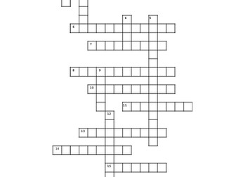 Poetry techniques crossword