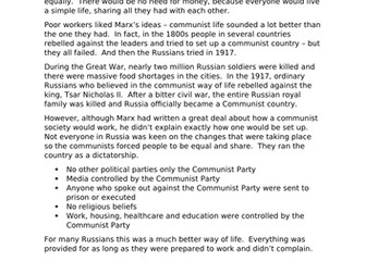 Communism vs Fascism