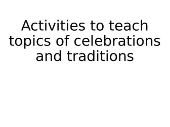 Les Fêtes various activities