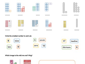 comparing numbers within 20