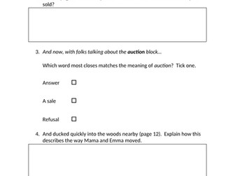 Bug Club Comprehension: Yr 6 SATs-style questions