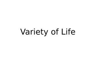 Variety of Life Treasure Hunt