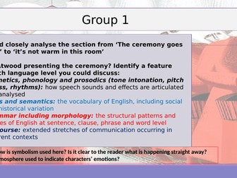 Handmaid's Tale- Ceremony Scene