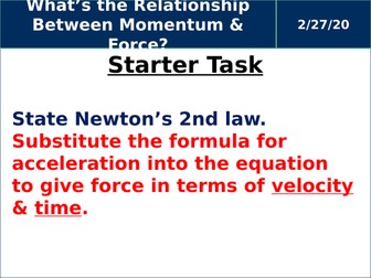 AQA A Level Physics Unit 4.1 Mechanics  PPTs
