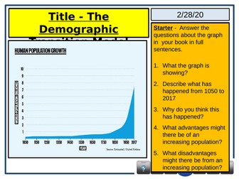 Demographic Transition Model