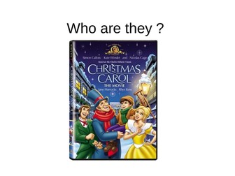 Christmas Carol - character revision