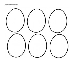 Easter auditory memory