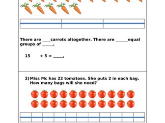 Division - grouping equally