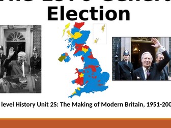 The 1970 British General Election - AQA A Level History Unit 2S