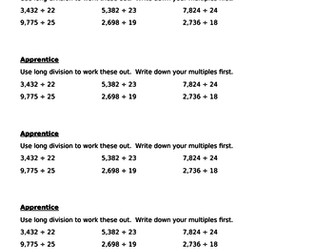 Year 6 Maths Mastery: Four Operations
