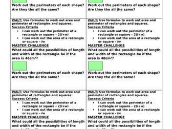 Year 6 Maths Mastery: Measures, Area & Perimeter