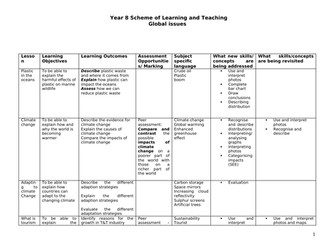 Global issues year 8