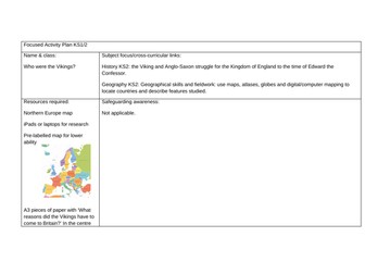 Who Were The Vikings Lesson Plan