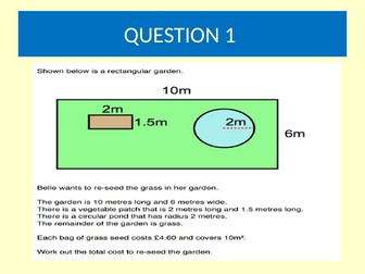 GCSE Maths Revision PPT (Exam questions with SOLUTIONS)