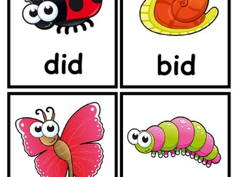 Short -i- sorting game (Insects)