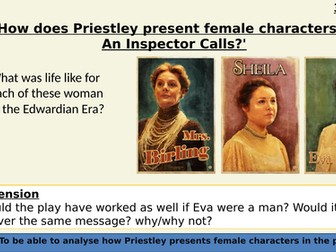 An Inspector Calls - Gender