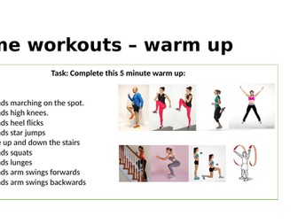 Home workouts - corona virus
