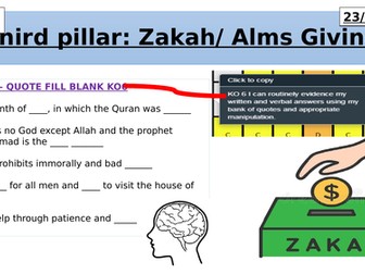 Zakah GCSE AQA