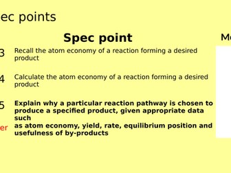 Triple chemistry topic 5 lesson bundle