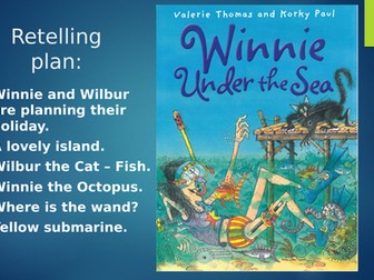 Winnie Under the Sea (by Valerie Thomas) presentation