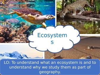Ecosystems and the Living World