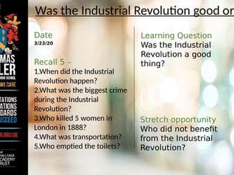 Was the Industrial Revolution good or bad