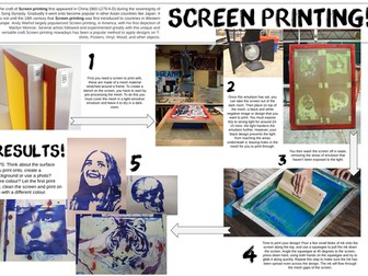 Screen printing tutorial