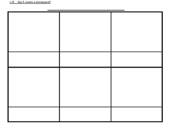 STORYBOARD TEMPLATE - 2 PAGES PDF FORMAT.