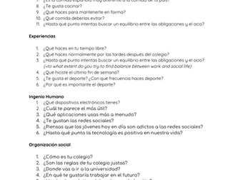 Oral Ab Initio de español