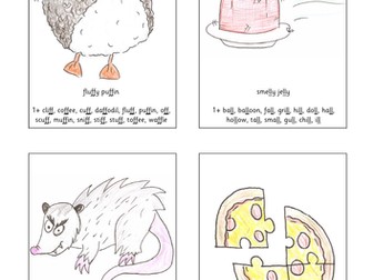 Phonics - Read Write Inc. Additional Sets 1, 3 and 4 plus Consonant Blends (A6 Flashcards)